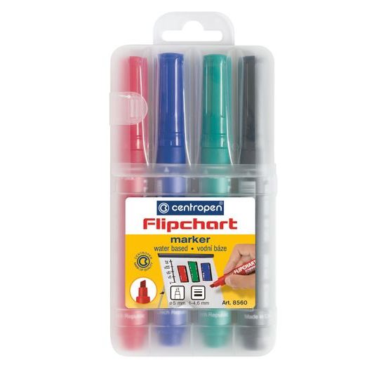 CENTROPEN Popisovače 8560/4 - plochý