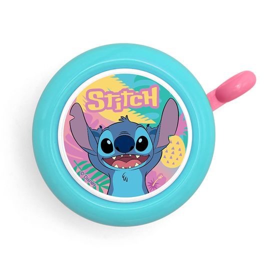 Kovový zvonek na kolo Stitch