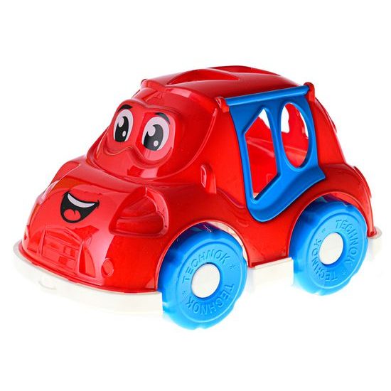 Auto/vkládačka 25,5cm 2v1 geometrické tvary a zvířátka 2barvy 12m+ v síťce