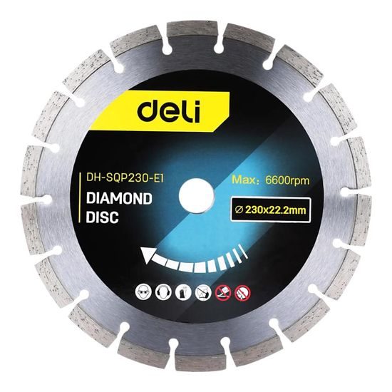 Diamantový kotouč segmentový 230x22,2mm