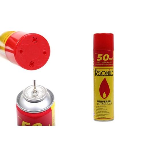 Univerzální plyn do zapalovačů RSONIC 300ml