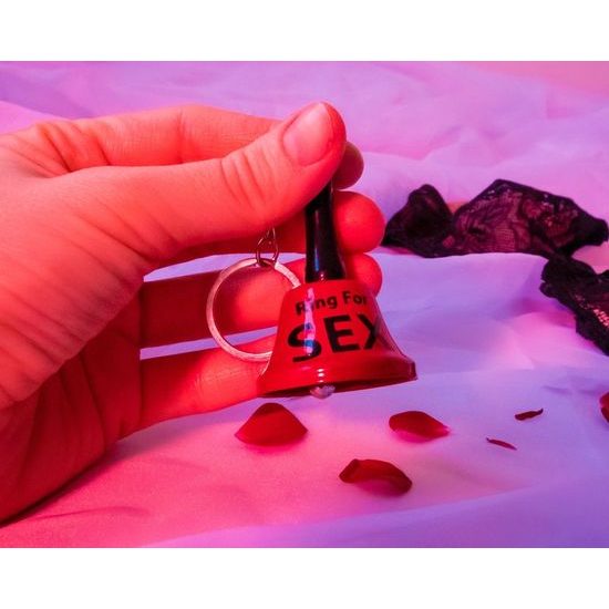 Zvoneček Ring for sex - na klíče