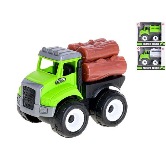 Auto farmářské 11-12cm na setrvačník 3druhy v krabičce