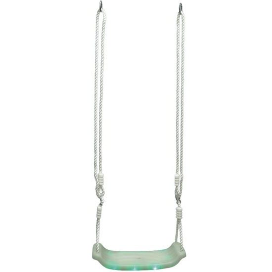 2Kids Toys Plastová svítící houpačka bílá