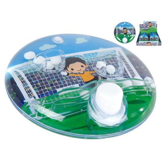 Vodní hra fotbal 10cm 12ks v DBX