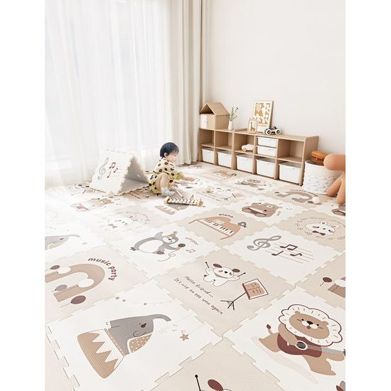 2Kids Toys Podložka na hraní Zvířecí párty 9 dílů