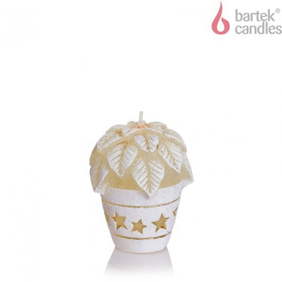 Bartek Svíčka Figurka Christmas Flower 70mm 95g