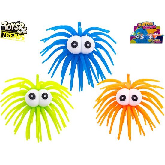 Toys&Trends míček 4cm strečový velké oči 3barvy 12ks v DBX