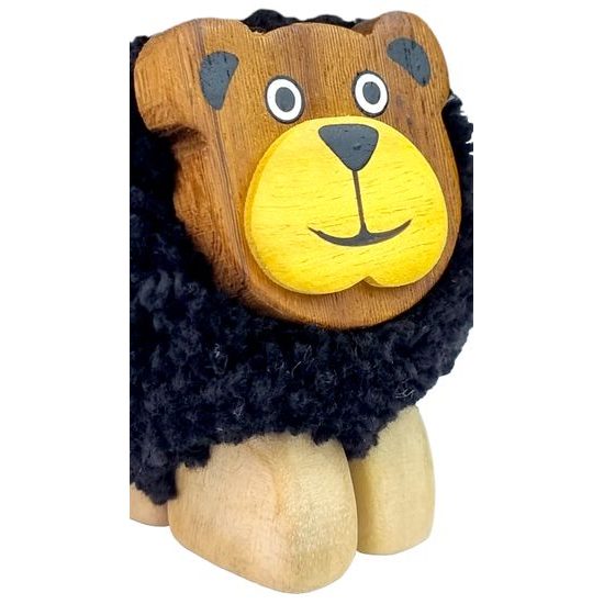 2Kids Toys Dřevěná figurka XL pompon Medvěd
