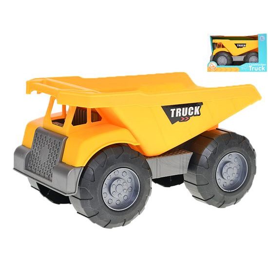 Auto stavební sklápěčka 26cm volný chod v krabičce