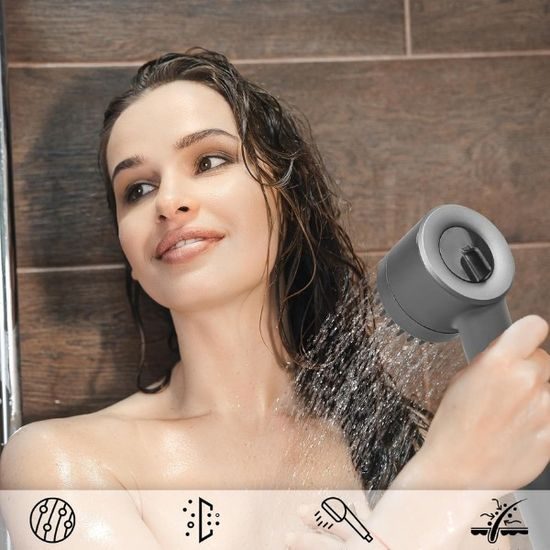 Masážní sprchová hlavice SHOWERELAX s filtrem a více režimy