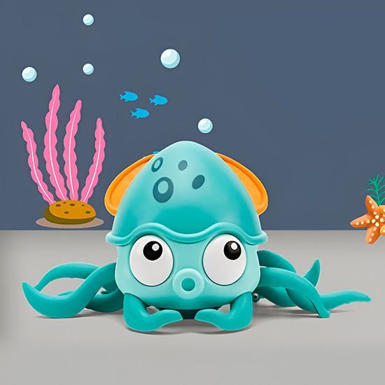 Hudební lezoucí chobotnice se světly - CRAWLTOPUS