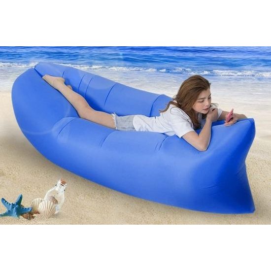 Samonafukovací vak LAZY BAG - červený