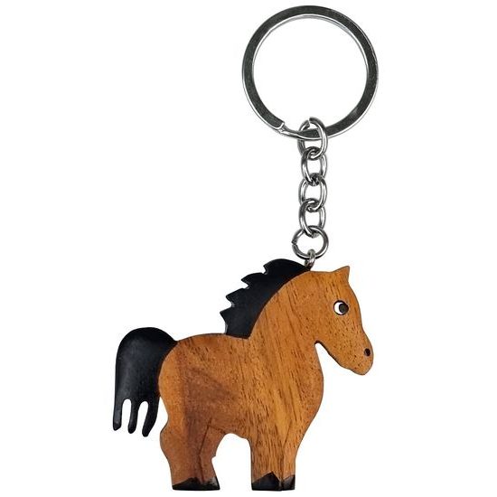 2Kids Toys Dřevěná klíčenka velká Kůň