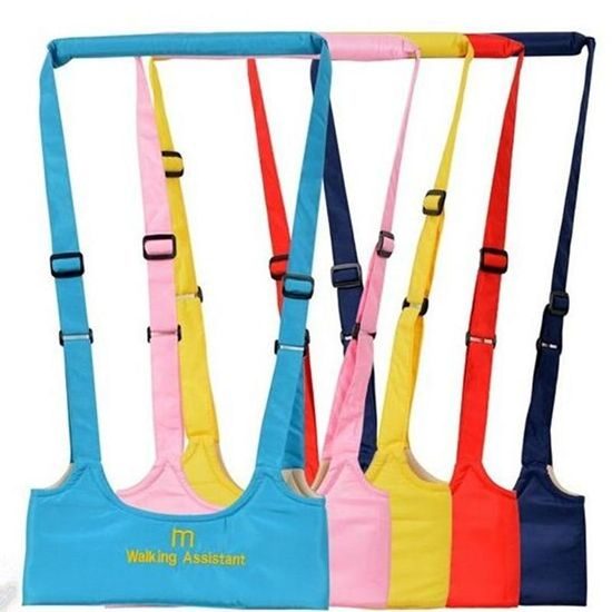 Popruhy na učení chůze pro děti růžová - Walking Assistant