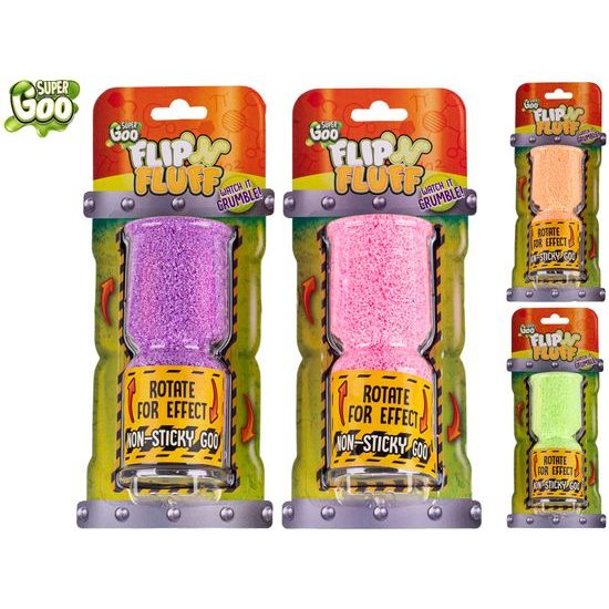 Super Goo hmota flip and fluff 25g na 4barvy kartě