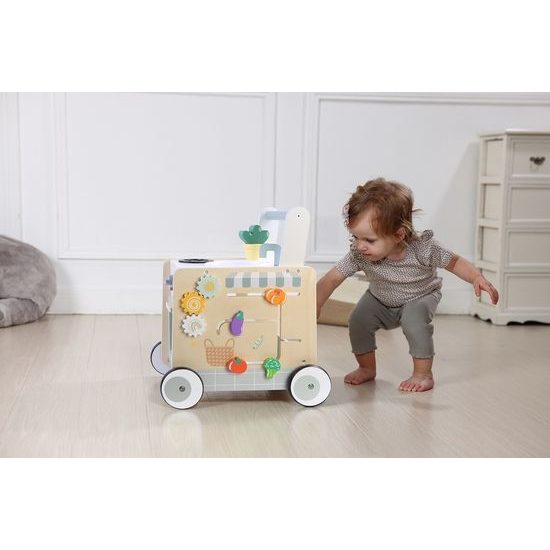 2Kids Toys Dřevěné chodítko Kuchyňka