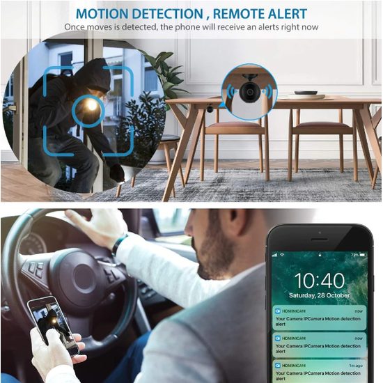 Mini wifi monitorovací kamera A9