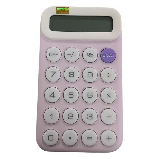 DELI Kapesní kalkulačka PINK - 8 digits