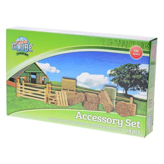Kids Globe Farming sada doplňků k farmě 1:32 19ks v krabičce