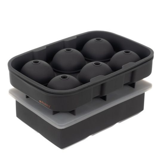Silikonová forma na led 2v1 - kostky + kuličky