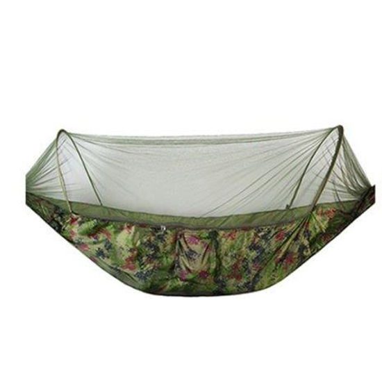 Turistická houpací síť Santiago - Army 260x140cm