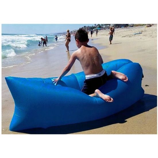 Samonafukovací vak LAZY BAG - červený