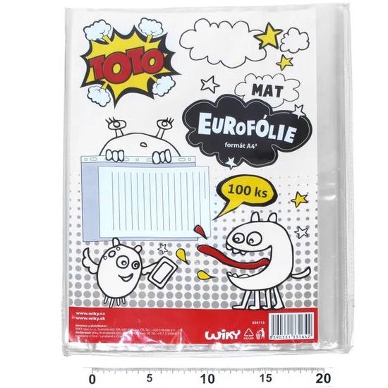 Eurofolie A4 - matná 100ks