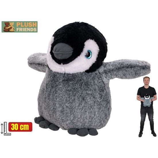 Plush Friends tučňák plyšový 30cm 0m+