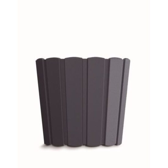 Květináč BOARDEE BASIC antracit 19,9cm výš 17,9cm