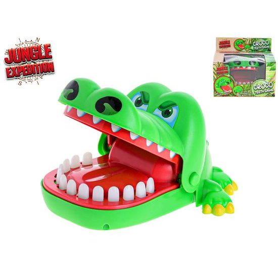 Jungle Expedition hra krokodýl 16cm v krabičce
