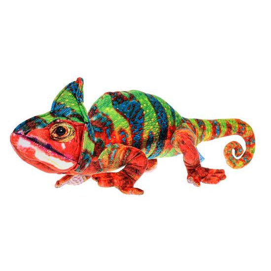 Chameleon plyšový 55cm stojící 0m+ v sáčku