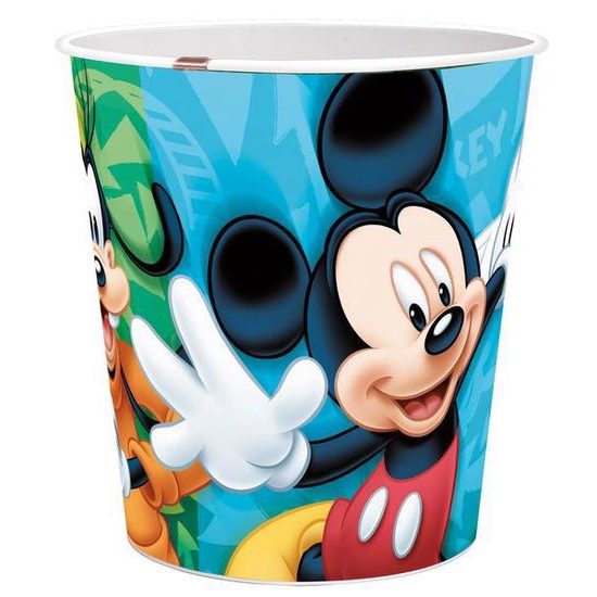 Plastový koš na odpadky Mickey 5L průměr 21cm