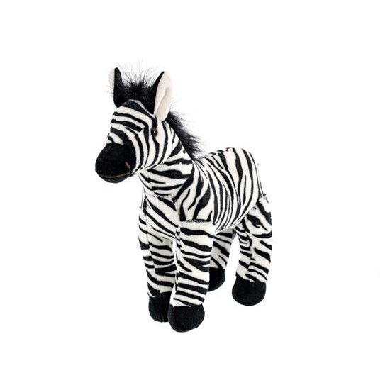 Zebra plyšová 28cm stojící 0m+ v sáčku