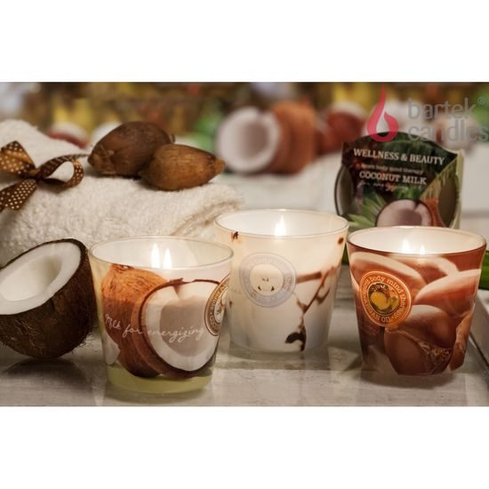 Bartek Svíčka sklo 115g Wellness & Beauty