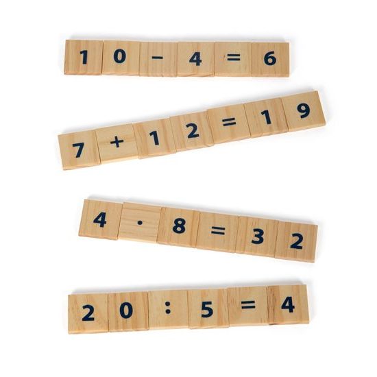 small foot Počítání v dřevěném boxu Educate