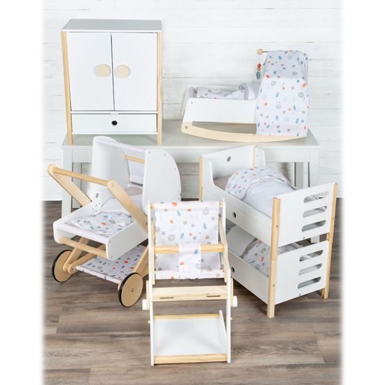 small foot Dřevěná postýlka Little Button