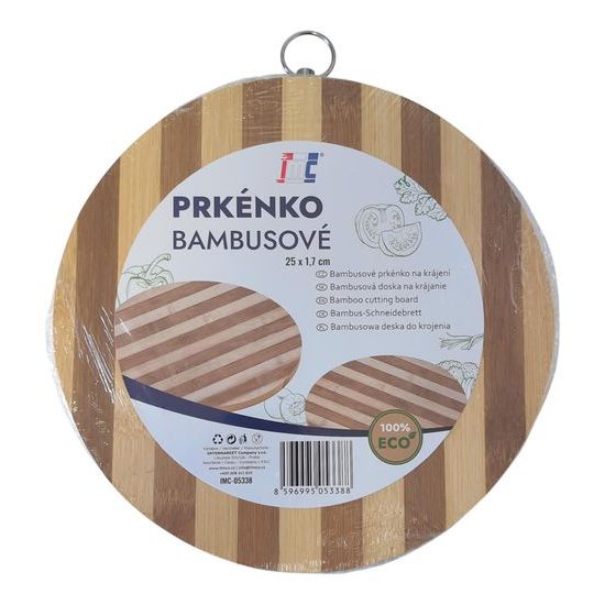 Bambusové kuchyňské prkénko 25x1,7cm