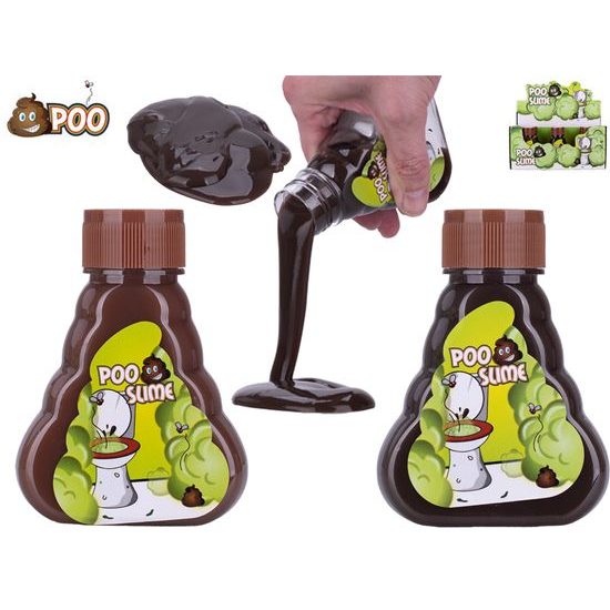 POO lejno 10,5cm s hnědým slizem 140g 2barvy v tubě 12ks v DBX