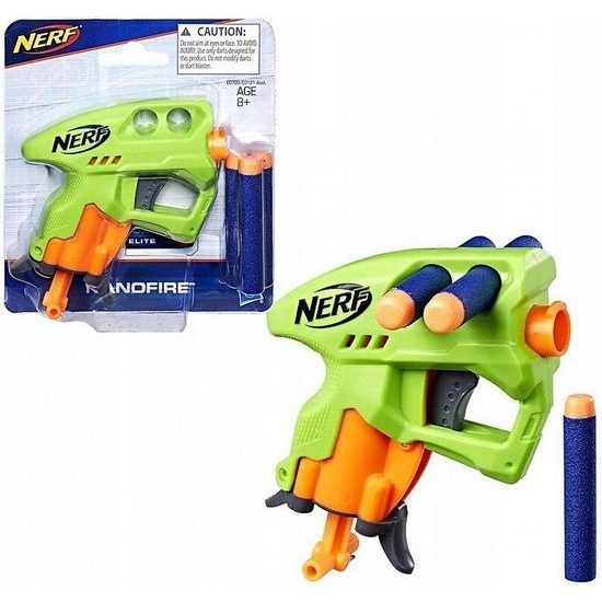 NERF Elite Nanofire set blaster + 3 šipky - HASBRO