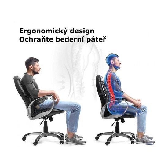 Ergonomická bederní opěrka