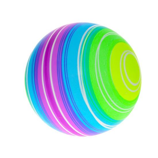 Sun Fun míč 23cm duhový 5druhů v síťce