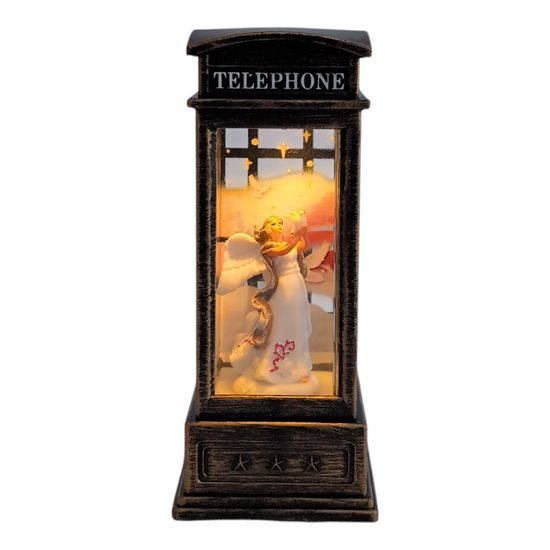 LED Lucerna - Xmas Telephone Booth 5 x 12cm
