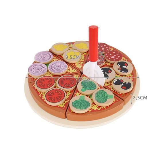 Dřevěná pizza - sada