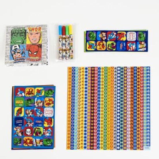 Kreativní sada 1000 samolepek Marvel