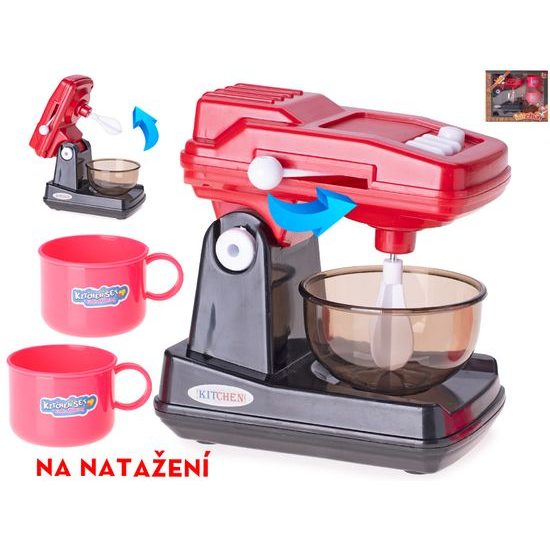Kuchyňský robot 14x13cm na natažení s doplňky v krabičce