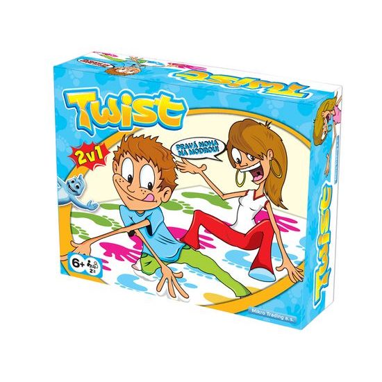 Společenská hra Twist 6+ v krabičce