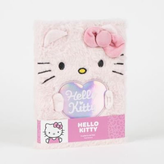 Plyšový zápisník Hello Kitty