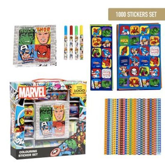 Kreativní sada 1000 samolepek Marvel