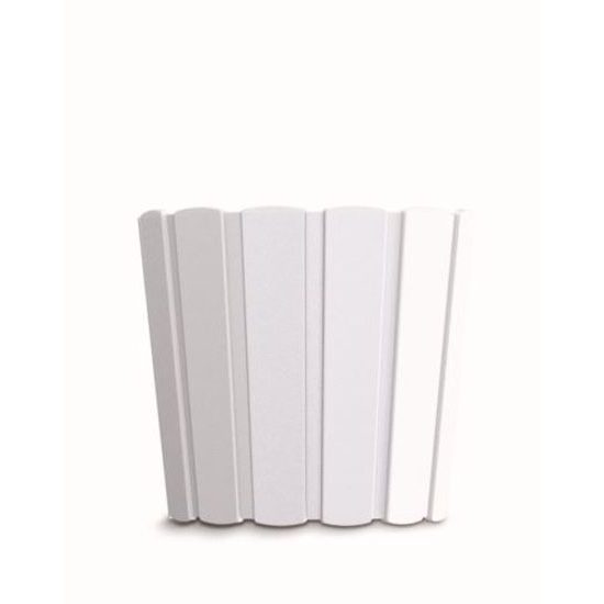 Květináč BOARDEE BASIC bílý 19,9cm výš.17,9cm